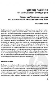 Gesund und motiviert musizieren - Ein Leben lang 