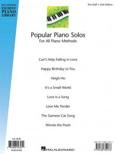 Popular Piano Solos 