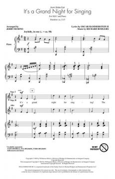 It's A Grand Night For Singing (Richard Rodgers) 