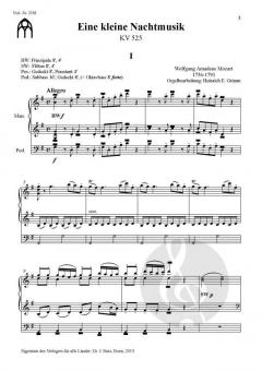 Eine kleine Nachtmusik KV525 von Wolfgang Amadeus Mozart 