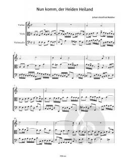 Choralvorspiel 'Nun komm der Heiden Heiland' (Johann Gottfried Walther) 