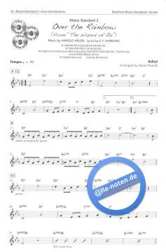 Realtime Movie Standards für Gitarre von Bernd Kiltz 