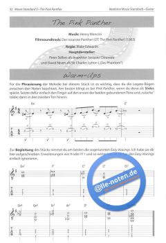 Realtime Movie Standards für Gitarre von Bernd Kiltz 