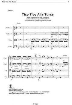 Tico Tico Alla Turca Streichquartett im Alle Noten Shop kaufen