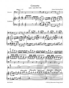 Concerto a-Moll von Johann Sebastian Bach 