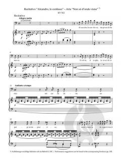 Konzertarien für Bass von Wolfgang Amadeus Mozart 