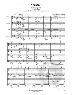 Spektral von Rüdiger Blömer für Streichquartett (aus dem Oratorium 'Viderunt omes fines terrae') im Alle Noten Shop kaufen