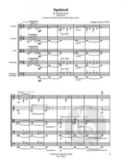 Spektral von Rüdiger Blömer für Streichorchester (aus dem Oratorium 'Viderunt omes fines terrae') im Alle Noten Shop kaufen (Partitur)