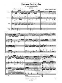 Nineteen Seventyfive für Rock-Streichquartett von Rüdiger Blömer im Alle Noten Shop kaufen