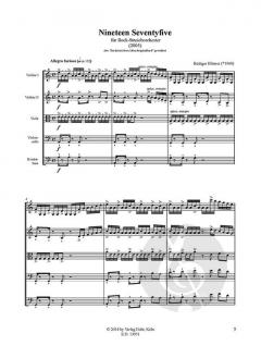 Nineteen Seventyfive von Rüdiger Blömer für Rock-Streichorchester im Alle Noten Shop kaufen (Partitur)