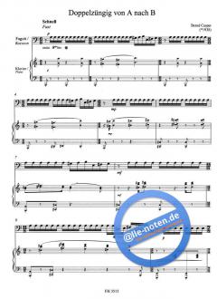 Zeitgenössische Fagottmusik im Alle Noten Shop kaufen