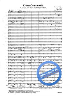 Kleine Ostermusik op. 70, Nr. 3 von Franciscus Nagler 