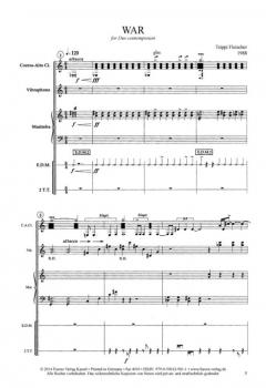 War für 2 Spielende op. 23 (Tsippi Fleischer) 