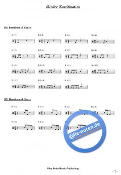 Groove Koordination für Drum-Set Band 1 von Andre Oettel 