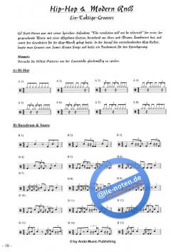 Groove Koordination für Drum-Set Band 1 von Andre Oettel 