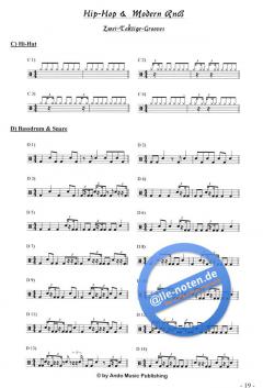 Groove Koordination für Drum-Set Band 1 von Andre Oettel 