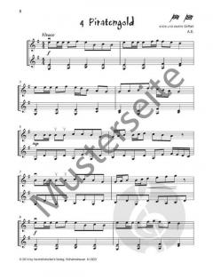 Piratenlieder mit Susi und Eddi von Anja Elsholz 