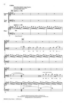 Frozen (Choral Suite) (Frode Fjellheim) 