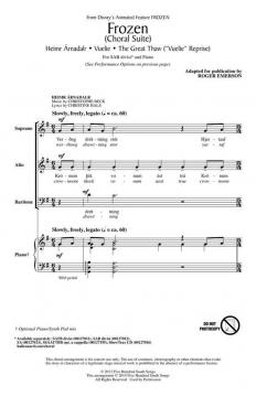 Frozen (Choral Suite) (Frode Fjellheim) 