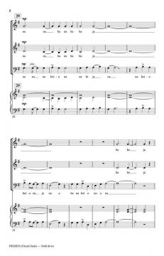 Frozen (Choral Suite) (Frode Fjellheim) 