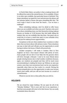 The Private Guitar Studio Handbook 