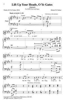 Lift Up Your Heads, O Ye Gates (Robert Parker) 