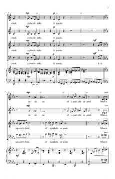 Four Choral Critters - The First Two (Ogden Nash) 