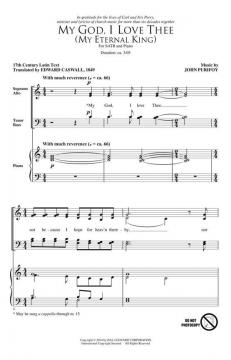 My God, I Love Thee (John Purifoy) 