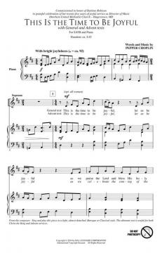 This Is The Time To Be Joyful (Pepper Choplin) 