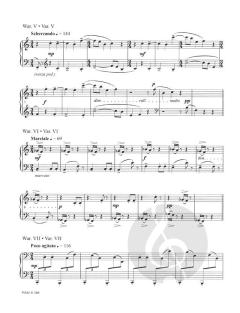 Little Variations for Piano von Zygmunt Krauze 