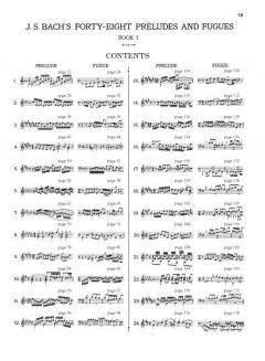 The Well-Tempered Clavier Book 1 von Johann Sebastian Bach im Alle Noten Shop kaufen