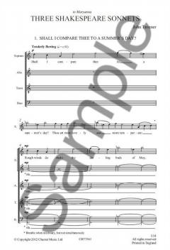 Three Shakespeare Sonnets (John Tavener) 