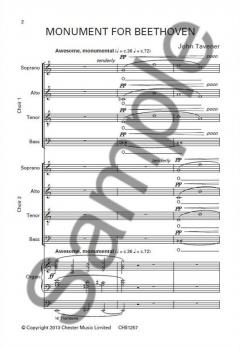Monument For Beethoven (John Tavener) 