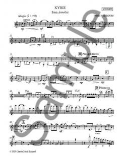 Kyrie from 'Annelies' von James Whitbourn 