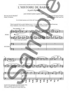 L'Histoire De Babar von Francis Poulenc 