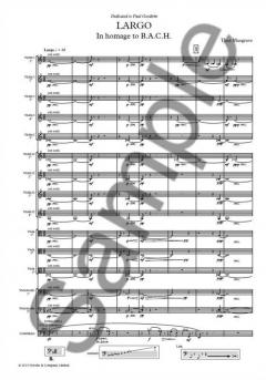 Largo, In Homage To B.A.C.H. von Thea Musgrave 