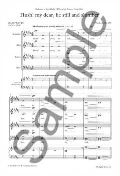 Hush! My Dear, Lie Still And Slumber von Paul Mealor 