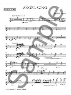 Angel Song von Patrick Hawes 