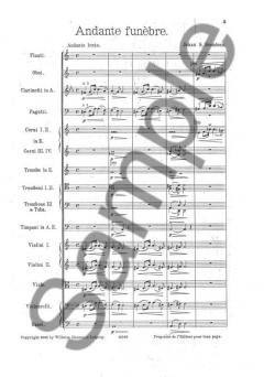 Andante Funèbre for Orchestra von Johan Svendsen im Alle Noten Shop kaufen