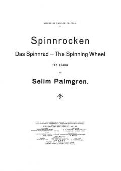 Spinnrocken von Selim Palmgren 