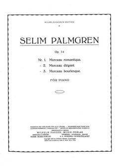 Morceau Bourlesque Op. 74 No. 3 von Selim Palmgren 