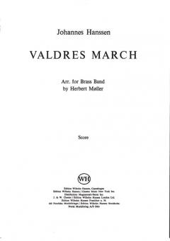 Valdres March (Johannes Hanssen) 