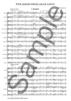 Five Leaves From A Blue Lotus von Anders Nordentoft 