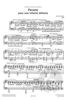 Werke für Klavier von Maurice Ravel im Alle Noten Shop kaufen