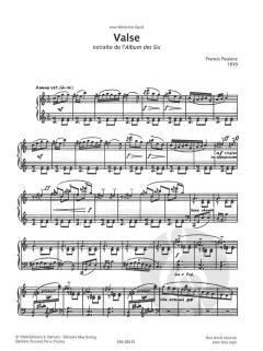 Werke für Klavier von Francis Poulenc im Alle Noten Shop kaufen