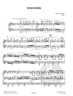 Werke für Klavier von Francis Poulenc im Alle Noten Shop kaufen