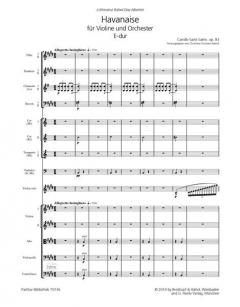 Havanaise E-Dur op. 83 von Camille Saint-Saëns 