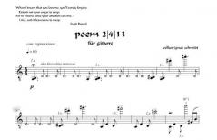 poem 2/4/13 Gitarre solo von Volker Ignaz Schmidt 