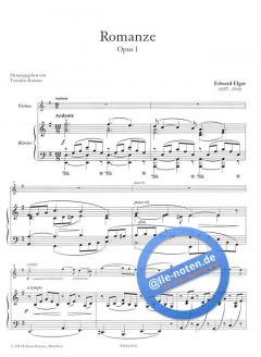 Romanze op. 1 von Edward Elgar 