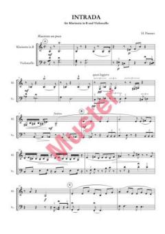 Intrada für Klarinette und Violoncello (Hans Pimmer) 